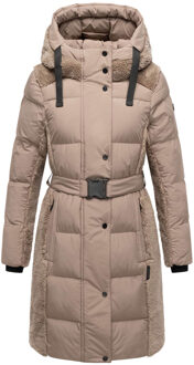 dames wintermantel Funkelteddy – stijlvol, warm & modern Grijs