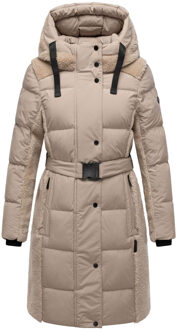 dames wintermantel Funkelteddy – stijlvol, warm & modern Grijs