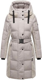 dames wintermantel Funkelteddy – stijlvol, warm & modern Grijs