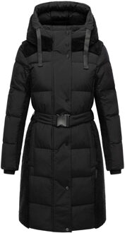 dames wintermantel Funkelteddy – stijlvol, warm & modern Zwart - L