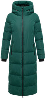 dames wintermantel Honiaa XVI met capuchon & ritszakken Groen