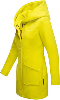 dames wintermantel met capuchon en getailleerd model Groen - XL