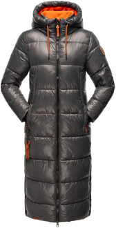 dames wintermantel Schmuseengel – Lang & Stijlvol Warm Zwart