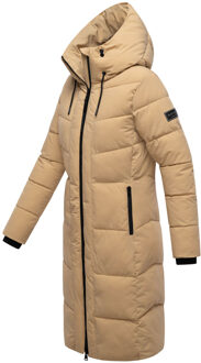 dames wintermantel SCHOKOKUSS – elegant, warm & functioneel Beige