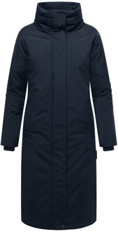 dames wintermantel Traumblüte – elegant, weerbestendig & warm Blauw - XL