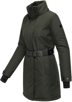dames winterparka Frostkuss – elegant, warm & functioneel Groen - XL