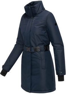 dames winterparka Frostkuss – elegant, warm & functioneel - maat Blauw
