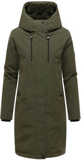 dames winterparka Hageltanz – klassiek, warm & functioneel Groen - XL