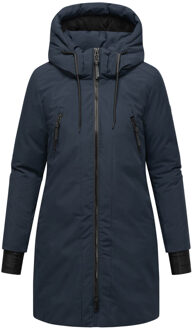 dames winterparka WINTERZART met 5.000 mm waterkolom & capuchon Blauw