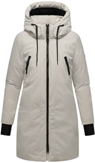 dames winterparka WINTERZART met 5.000 mm waterkolom & capuchon Grijs - S