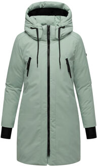 dames winterparka WINTERZART met 5.000 mm waterkolom & capuchon Groen - L