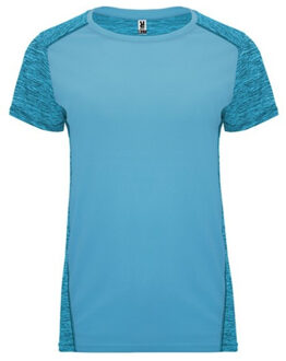 Dames zolder t-shirt - maat S Blauw