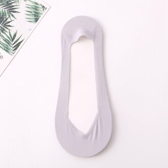 Dames Zomer Dunne Sok Slippers Siliconen Antislip Ice Zijden Sokken Naadloze Onzichtbare Vrouwen Boot No Show Antislip Zomer 1 Paar 7