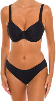Damesbikini zonder gewatteerde beugel EB1323C Zwart - EU 80C /UK 36C