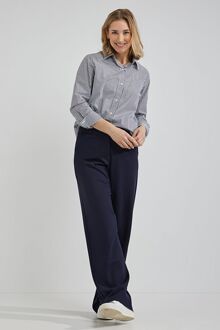 Damesbroek Milano Navy Donkerblauw - 42