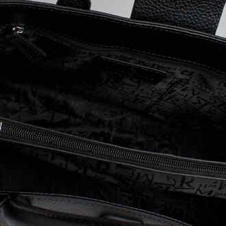 Dameshandtas met draaideksel 164004 Zwart - One Size