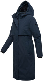 damesmantel Eismelodie – stijlvol, warm & functioneel Blauw - M