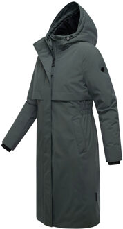 damesmantel Eismelodie – stijlvol, warm & functioneel Groen - L