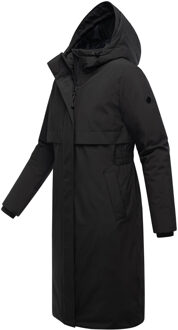 damesmantel Eismelodie – stijlvol, warm & functioneel Zwart - 2XL