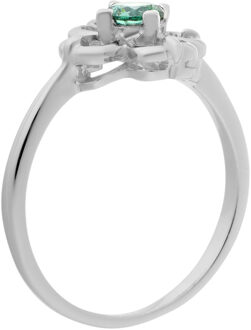 Damesring van 925 Sterling Zilver - Zilver ZR-7081 - maat