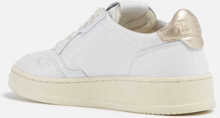 Damesschoenen Autry Medalist Leather Court in Wit - maat