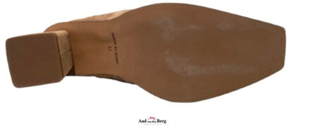 Damesschoenen enkellaarsjes Beige - 38