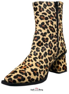 Damesschoenen enkellaarsjes Bruin - 38