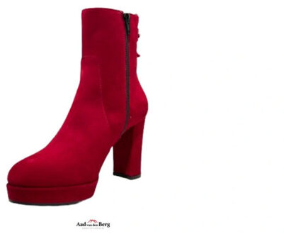 Damesschoenen enkellaarsjes Rood - 39