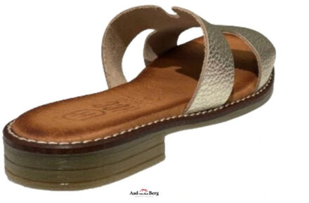 Damesschoenen slippers - maat 39 Goud