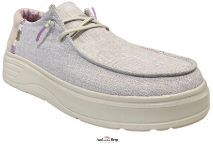 Damesschoenen veterschoenen Beige - 41