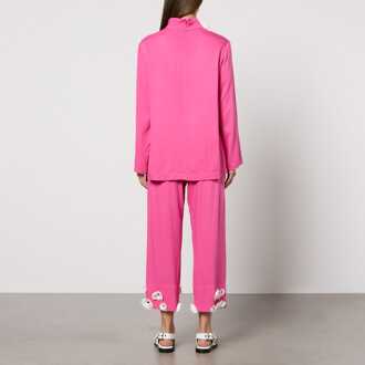 Damesslaapzak The Bloom Pyjama Set Met Broek in Roze - L