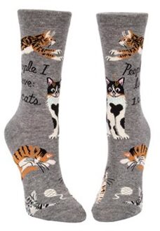 damessokken maat 35 / 40 - people i love: cats