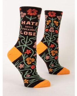 damessokken maat 36 / 42 - hate will fucking lose