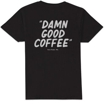 Damn Good Coffee Unisex T-Shirt - Black - XXL Zwart