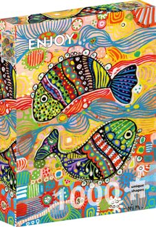 Dancing Fish Puzzel (1000 stukjes)