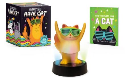 Dancing Rave Cat: With Lights & Music! - Rp Minis - Sarah Royal