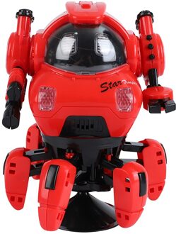Dancing Robot Wandelen Elektronische Robot Speelgoed Met Zwaailichten Muziek Speelgoed Voor Baby #40 Игрушки