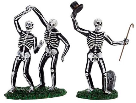 Dancing skeletons set of 2