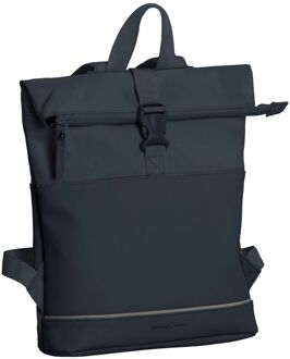 Daniel Ray Allentown Waterproof Rolltop Backpack S marine Blauw - H 32 x B 28 x D 8 cm