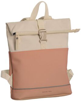 Daniel Ray Allentown Waterproof Rolltop Backpack S old pink/beige Roze - H 32 x B 28 x D 8 cm