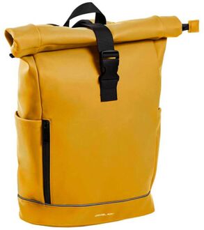 Daniel Ray Highlands Rolltop Laptop Rugzak Waterproof - 15,6 inch - Geel