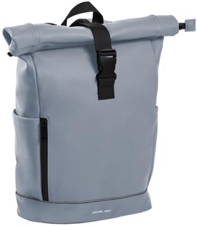 Daniel Ray Highlands Rolltop Laptop Rugzak Waterproof - 15,6 inch - Lichtblauw