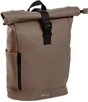 Daniel Ray Highlands Water-Repellent Laptop Backpack 15.6'' taupe - H 40 x B 28 x D 12 cm