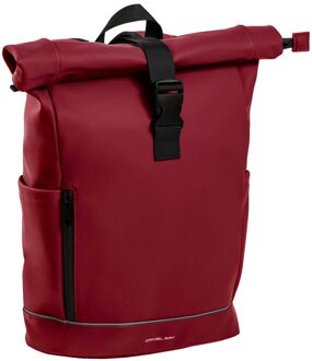 Daniel Ray Highlands Waterproof Rolltop laptop laptop rugzak M 15" burgundy Rood - H 40 x B 28 x D 12 cm