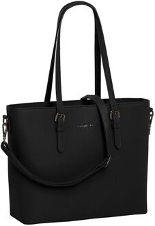Daniel Ray Lithgow Laptop Shopper black damestas Zwart - H 31 x B 43 x D 14.5 cm