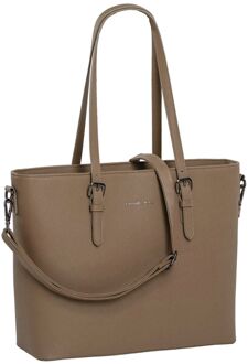 Daniel Ray Lithgow Laptop Shopper taupe damestas - H 31 x B 43 x D 14.5 cm
