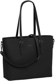 Daniel Ray Lithgow Shopper Laptoptas tot 15.6 inch - Zwart