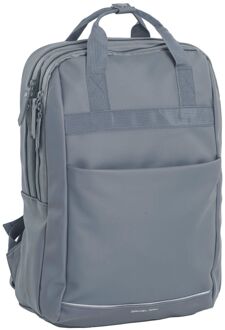 Daniel Ray Lubbock Water-Repellent laptop laptop rugzak soft blue Blauw - H 45 x B 30 x D 10 cm