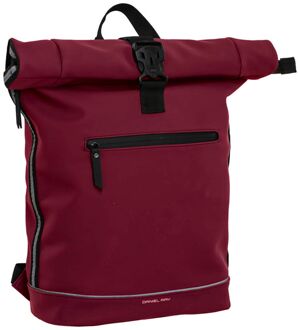 Daniel Ray Mount Isa Bicycle laptop laptop rugzak burgundy Rood - H 54 x B 28 x D 12 cm
