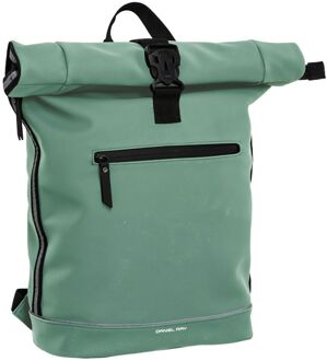 Daniel Ray Mount Isa Bicycle laptop laptop rugzak old green Groen - H 54 x B 28 x D 12 cm